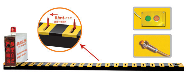 仪陇县V3嵌入式闯岗自动扎胎器/阻车器